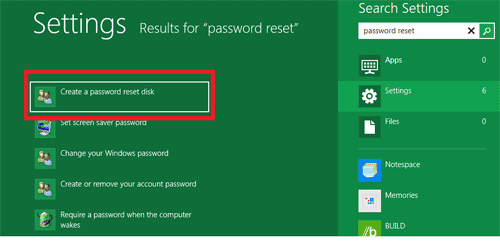 Windows 8 Password Recovery