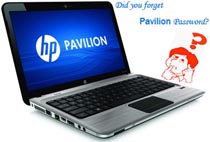 HP Pavilion password reset