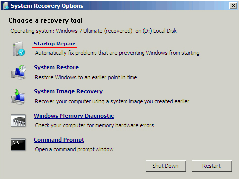 Windows 7 password recovery tool